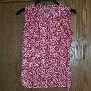 Ann Taylor Loft print top